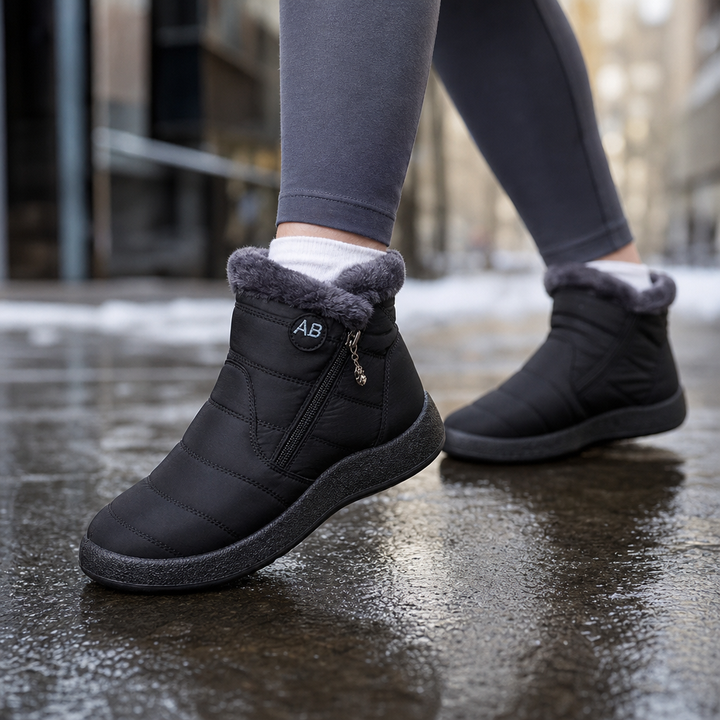 Poppy | Warm And Water-Repellent Fur Lined Ankle Boots