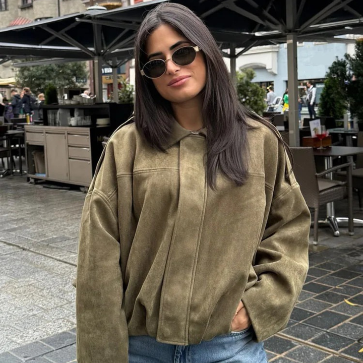 Oversized Suede Women&