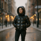 Women's Hooded Padded Jacket – Winter Warm Design