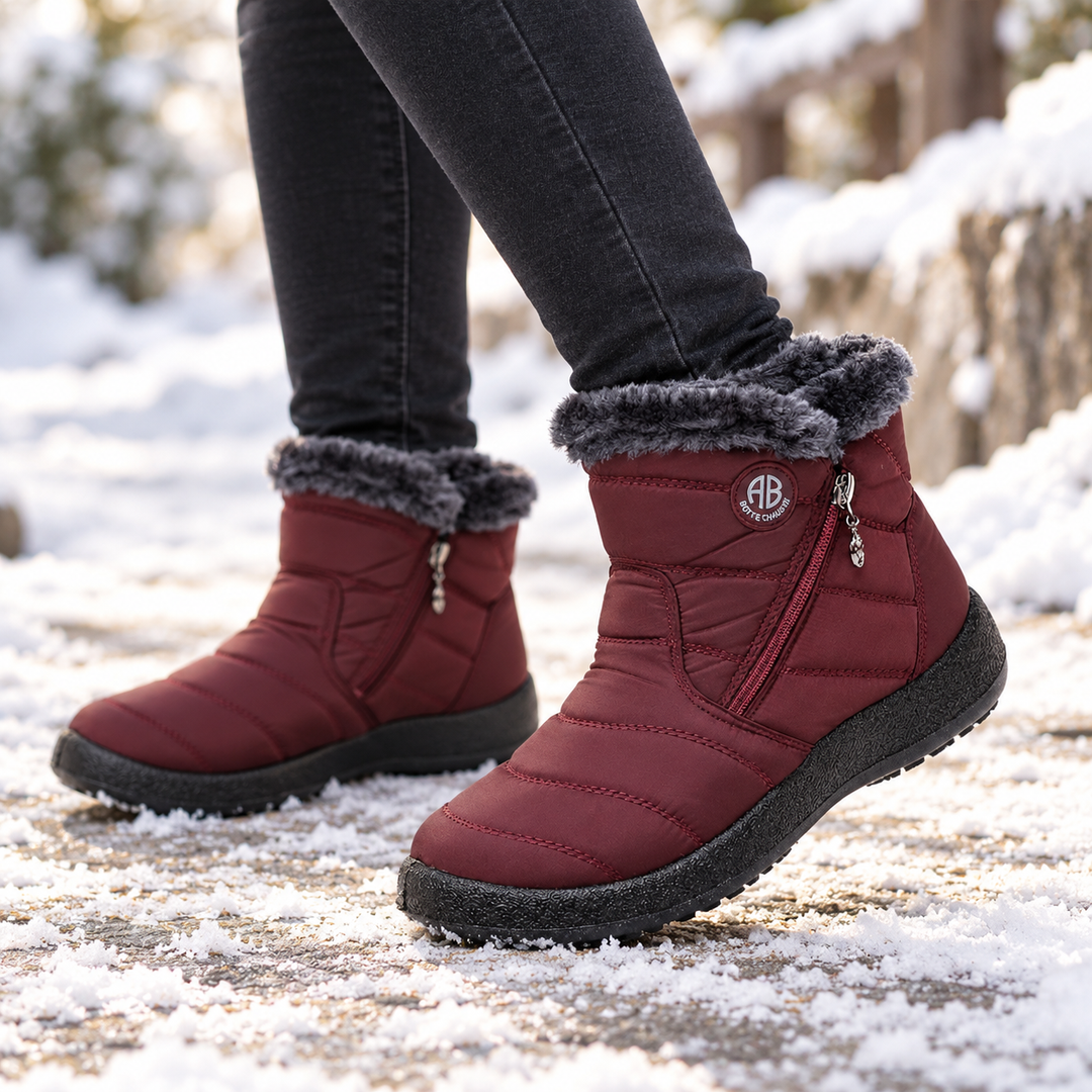 Poppy | Warm And Water-Repellent Fur Lined Ankle Boots