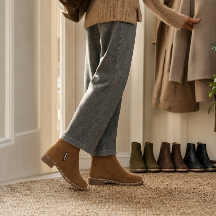Camila | Cozy And Stylish Fur Lined Ankle Boots