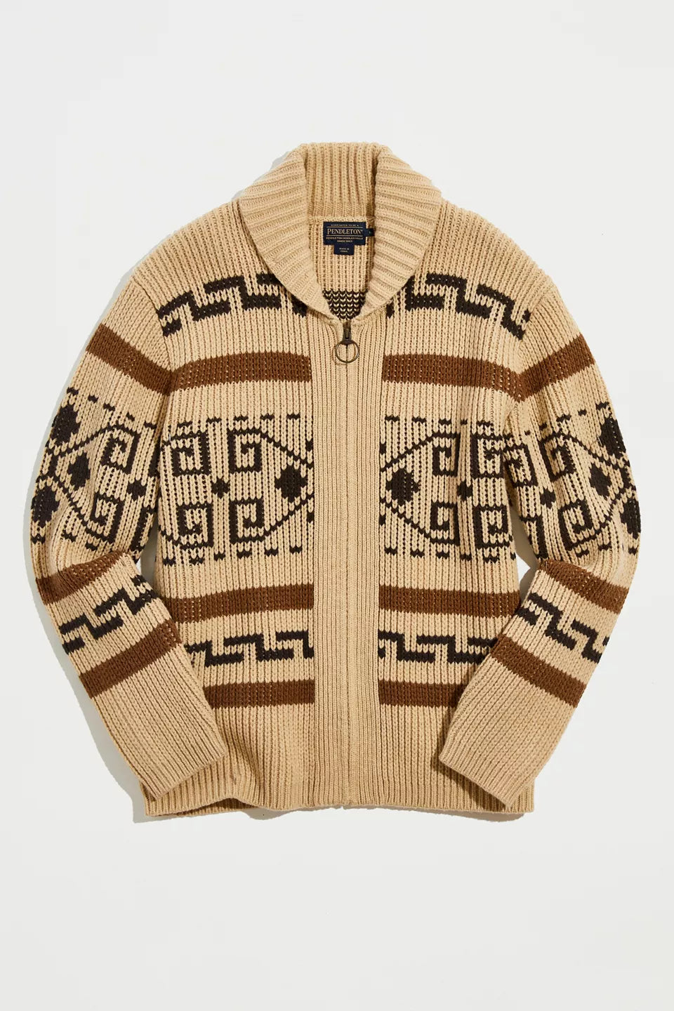 Vintage Jacquard Knitted Men&