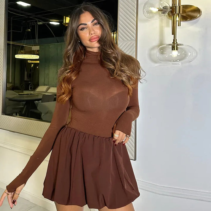 Sutton | Playsuit with Collar and Wide Legs