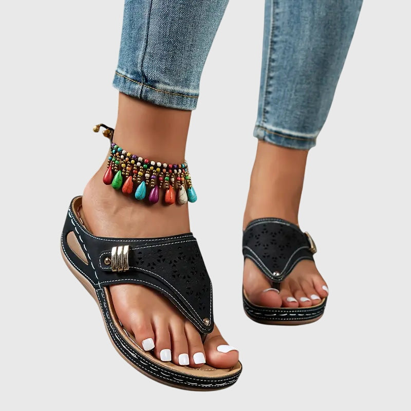 Kaylie - Orthopedic Sandals – Comfortable Support and Wedge Stability