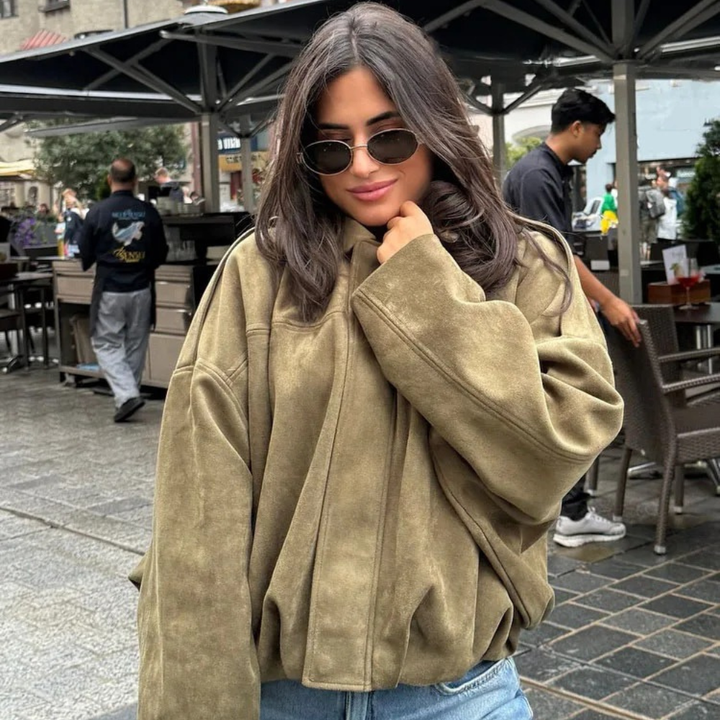 Oversized Suede Women&