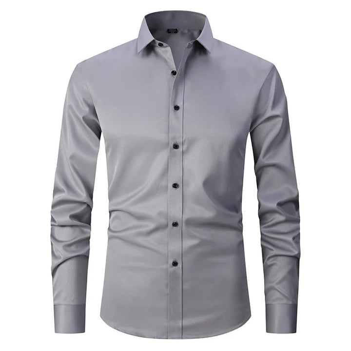 Wrinkle-Free Slim Fit Shirt for Men