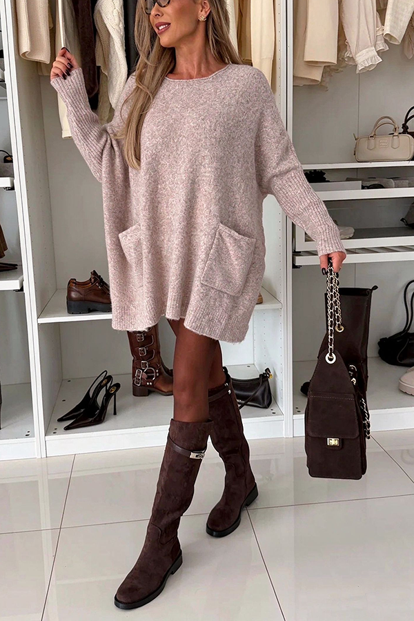 Saskia | Oversized Sweater-Dress