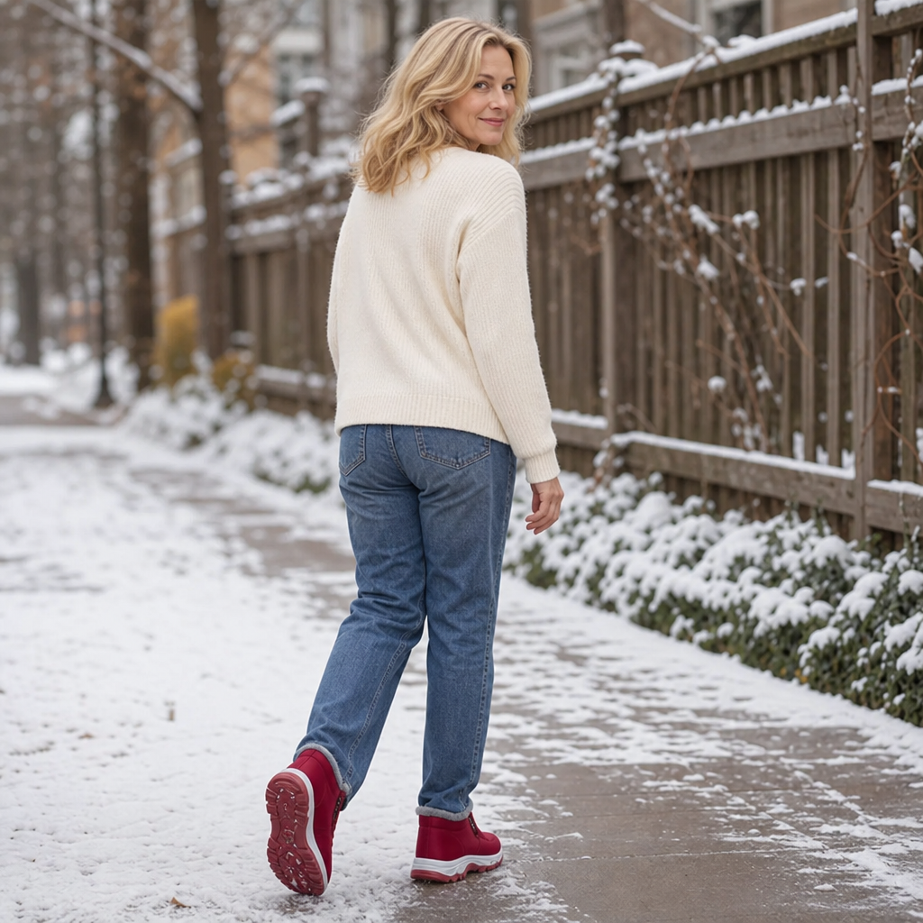 Bethany | Warm And Waterproof Fur Lined Ankle Boots