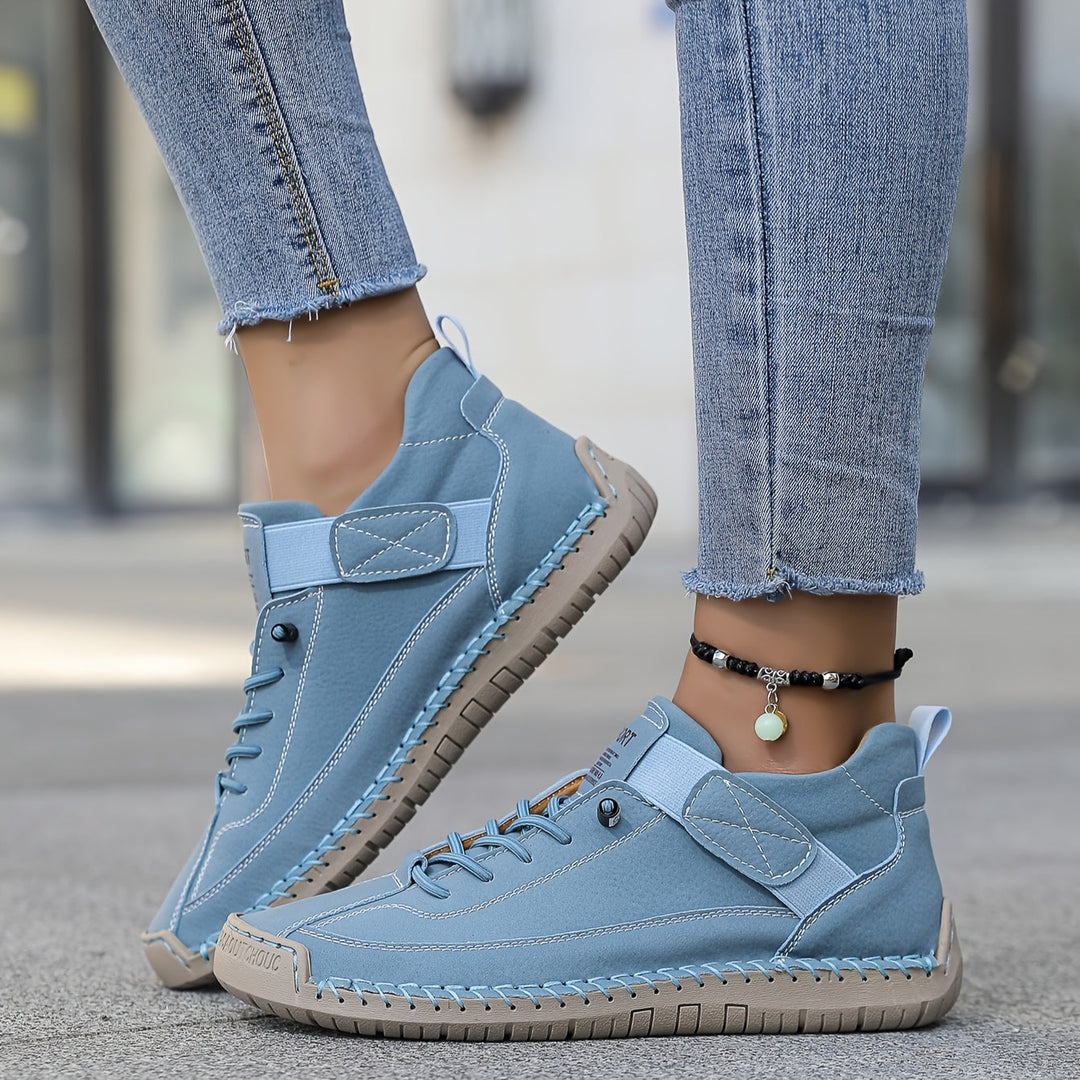 Grace - Unisex Lace Up Platform Sneakers Casual Summer Shoes