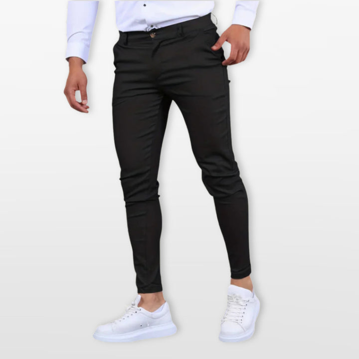 Men Slim Fit Dress Pants