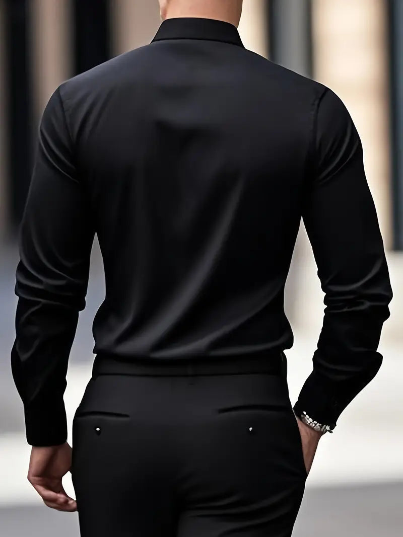 Men’s Dress Shirt | Long Sleeve Button Down
