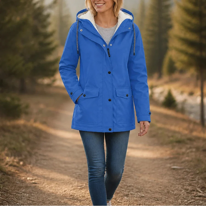 Mandy | Warm and Stylish Fleece Winter Jacket with Hood
