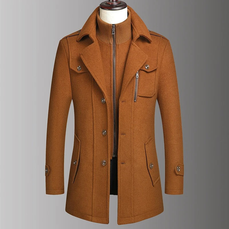 Winter Trench Coat for Men