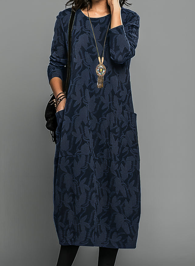 Women Wedding Guest Printed Midi Dress