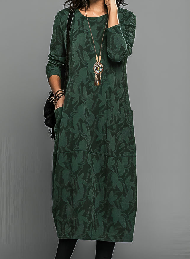 Women Wedding Guest Printed Midi Dress