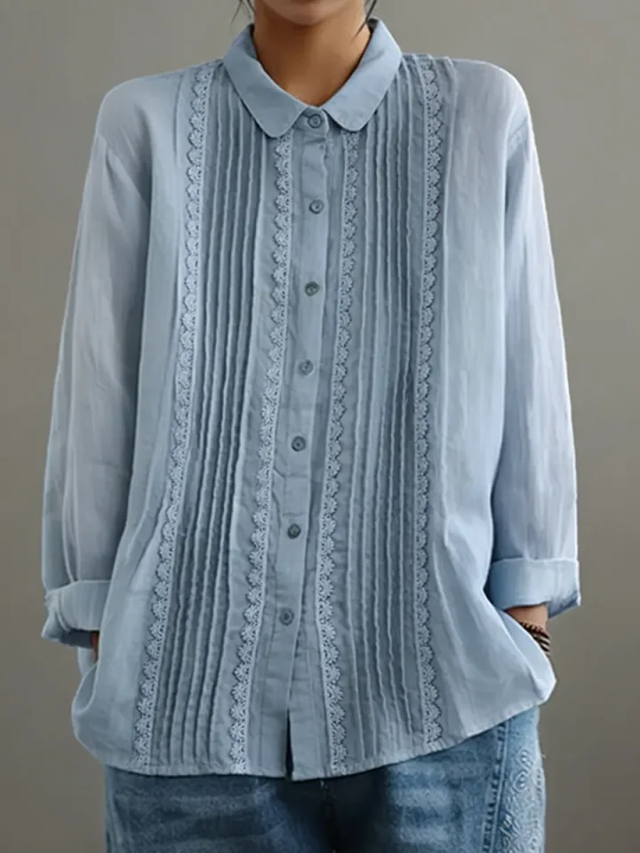 PATCHESSA - Elegant Patchwork Blouse