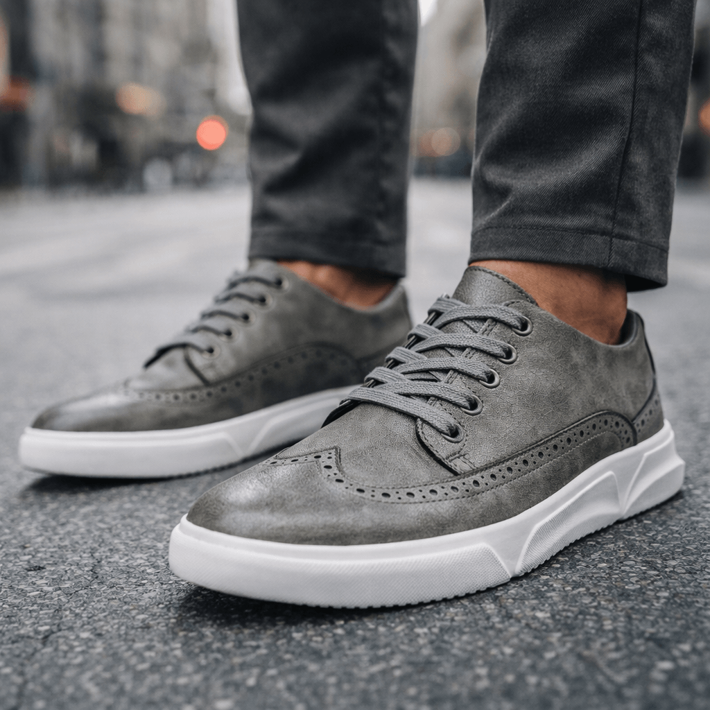 Weston Leather Brogue Sneakers