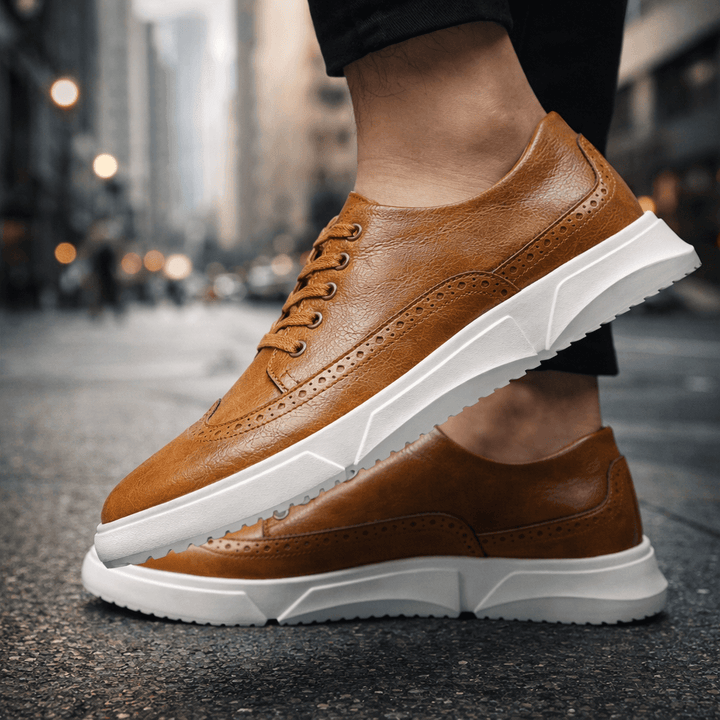 Weston Leather Brogue Sneakers