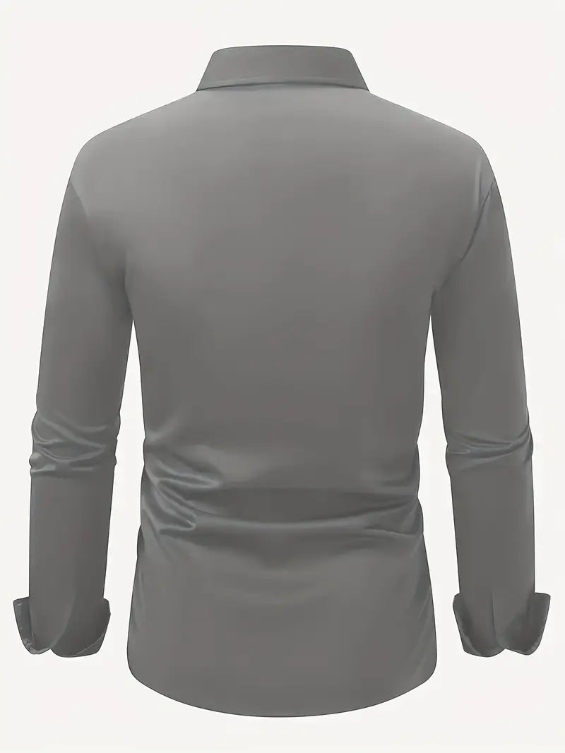 Men’s Dress Shirt | Long Sleeve Button Down