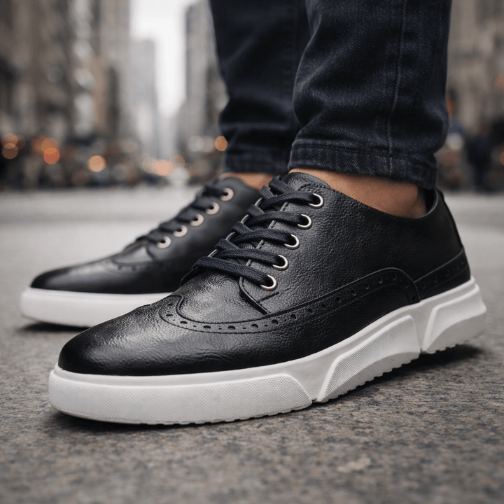 Weston Leather Brogue Sneakers