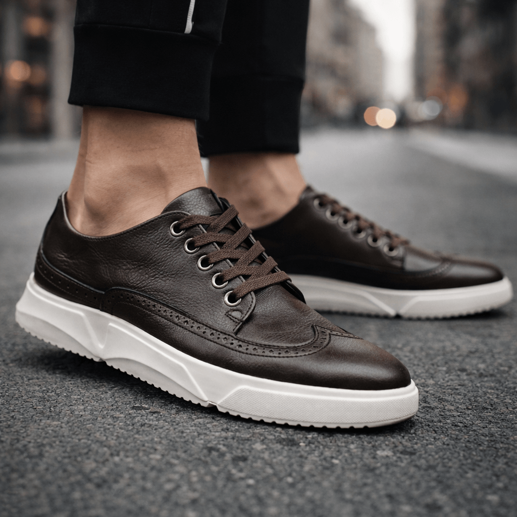 Weston Leather Brogue Sneakers