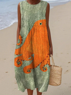 Skylar | Printed Loose-Fit Maxi