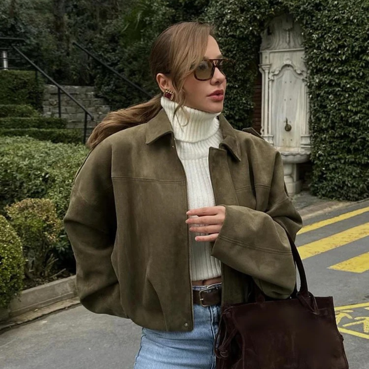 Oversized Suede Women&