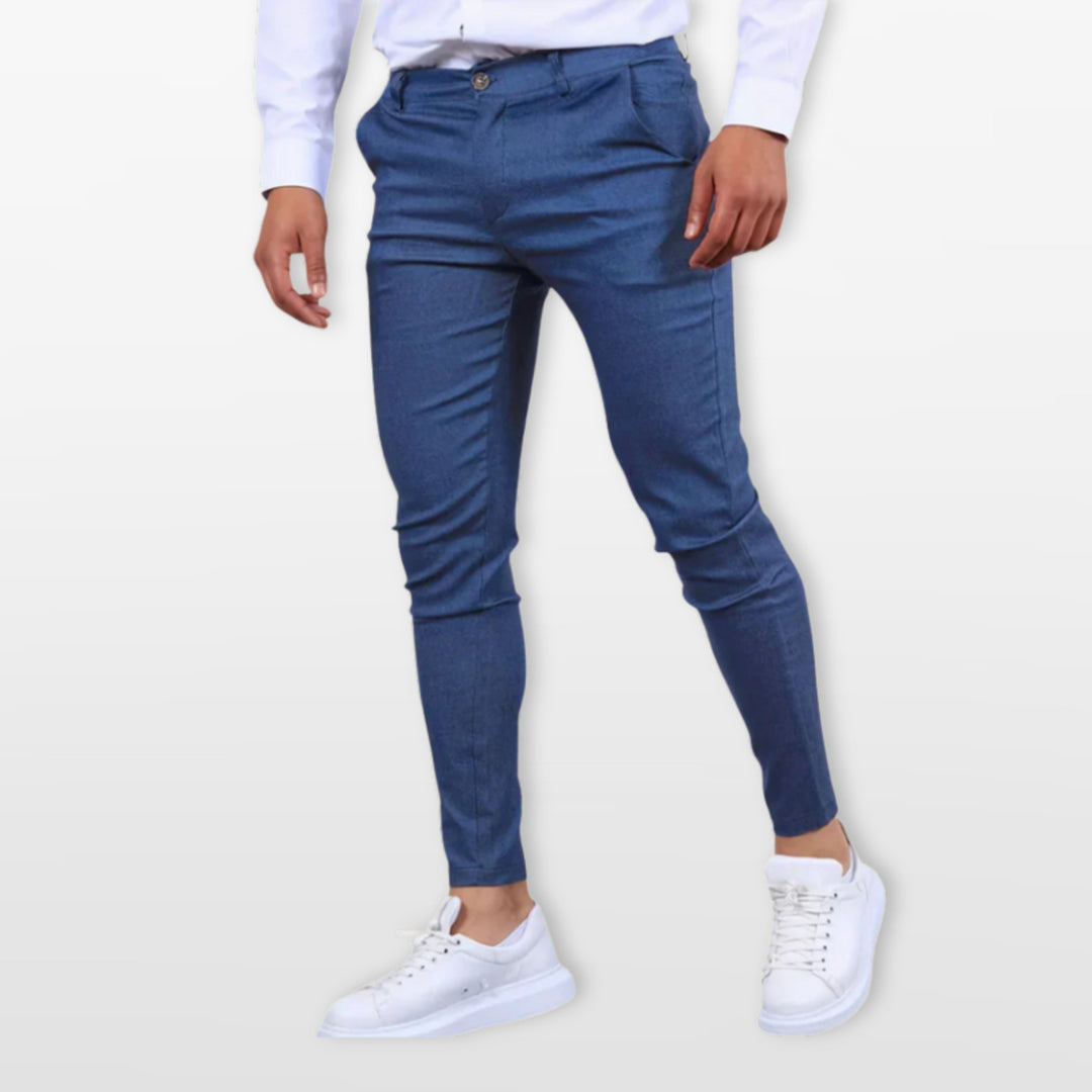 Men Slim Fit Dress Pants
