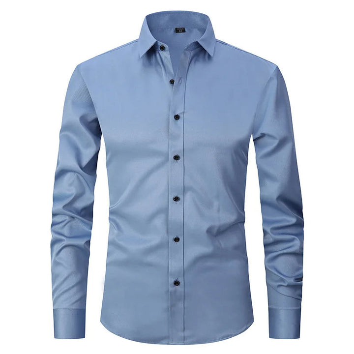 Wrinkle-Free Slim Fit Shirt for Men