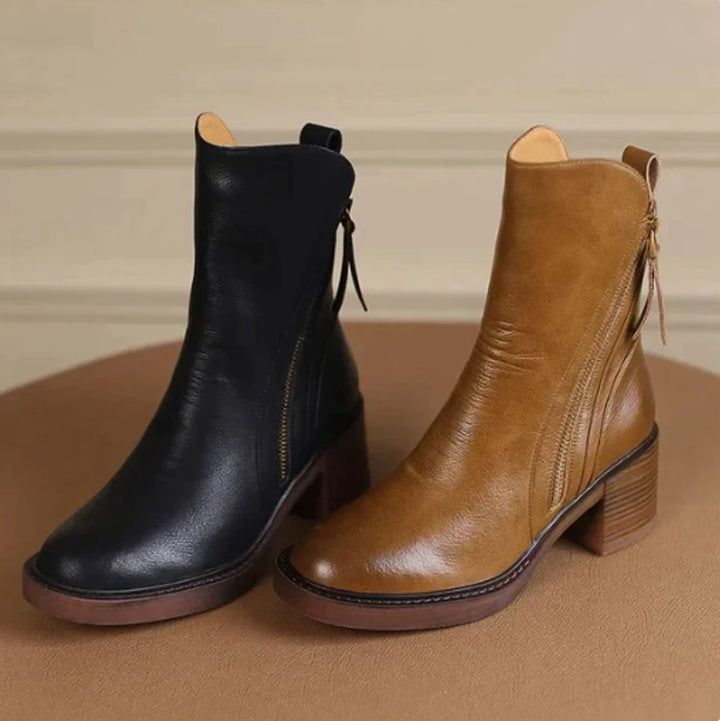 Freya | Leather Ankle Boots That Elevate Your Everyday Look