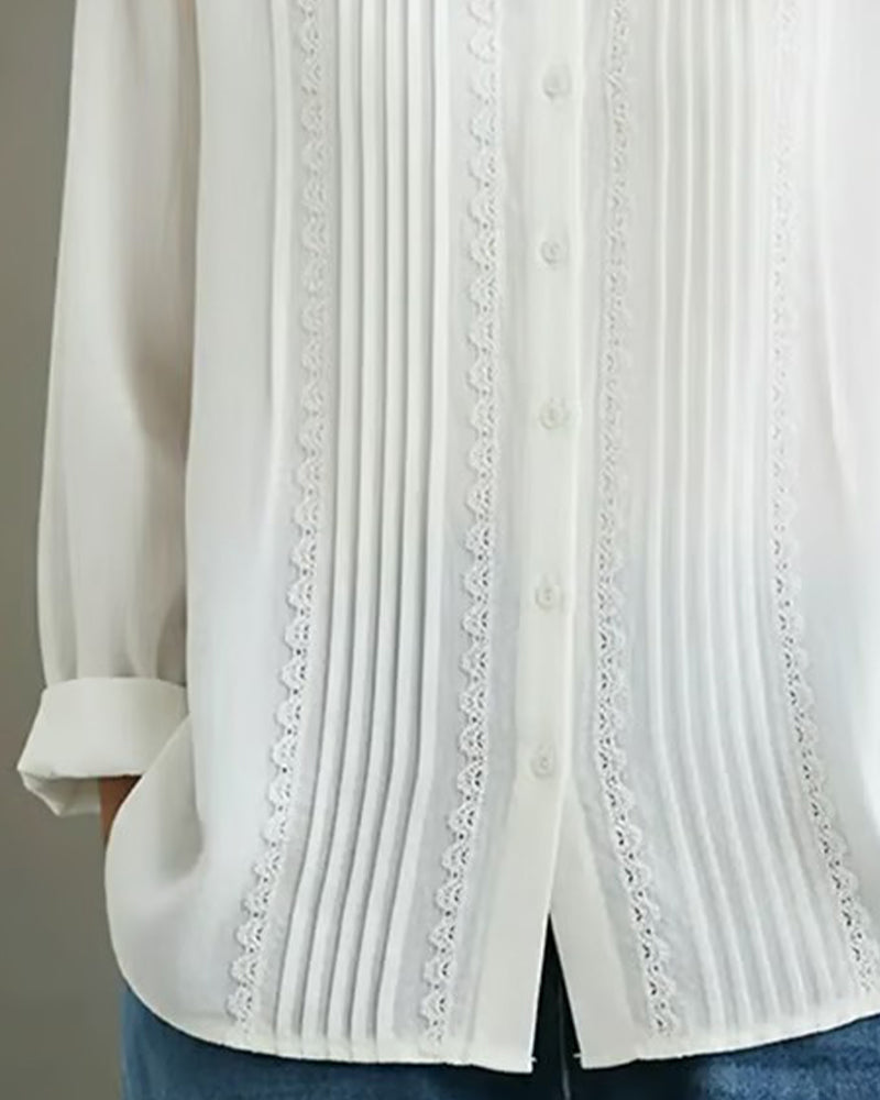 PATCHESSA - Elegant Patchwork Blouse