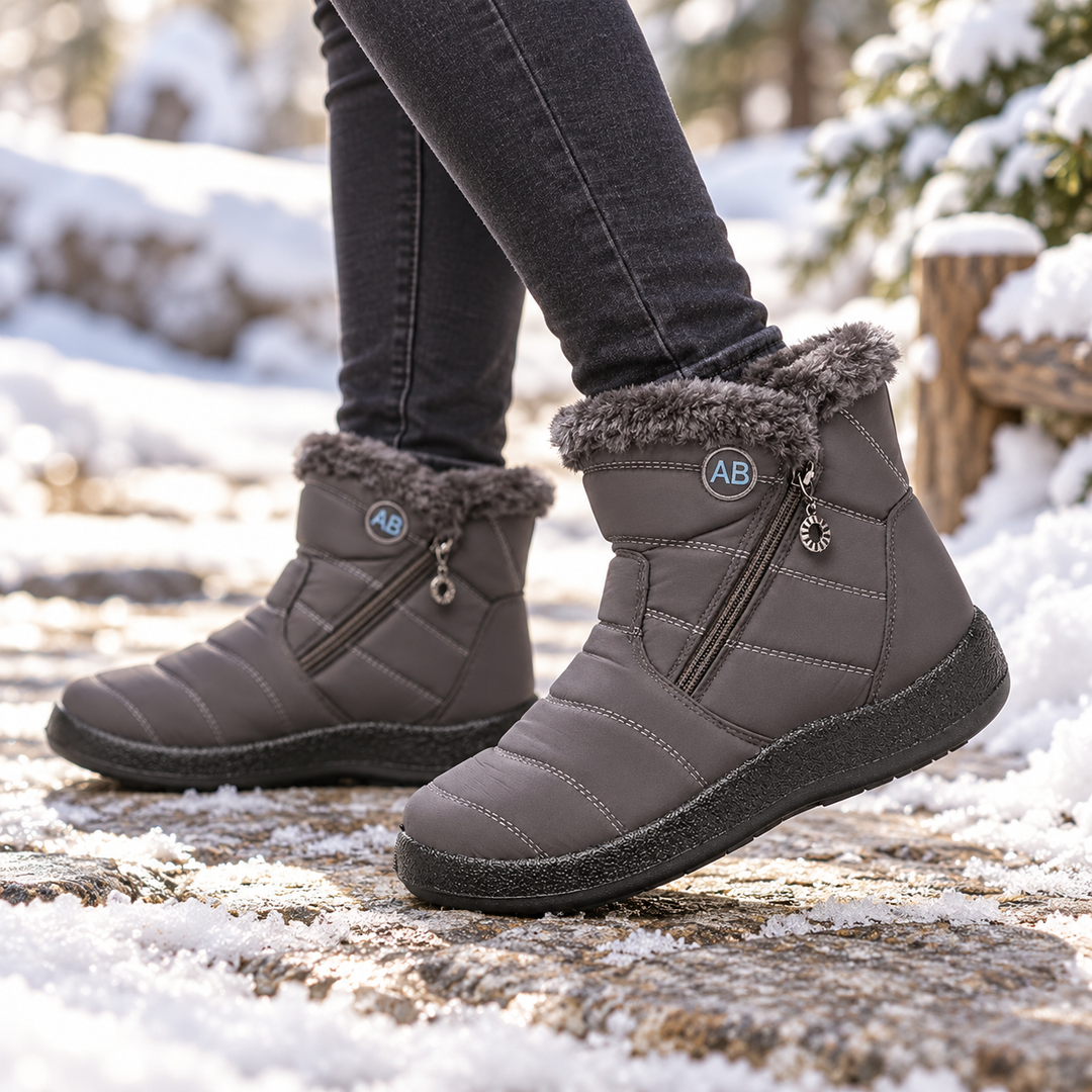 Poppy | Warm And Water-Repellent Fur Lined Ankle Boots