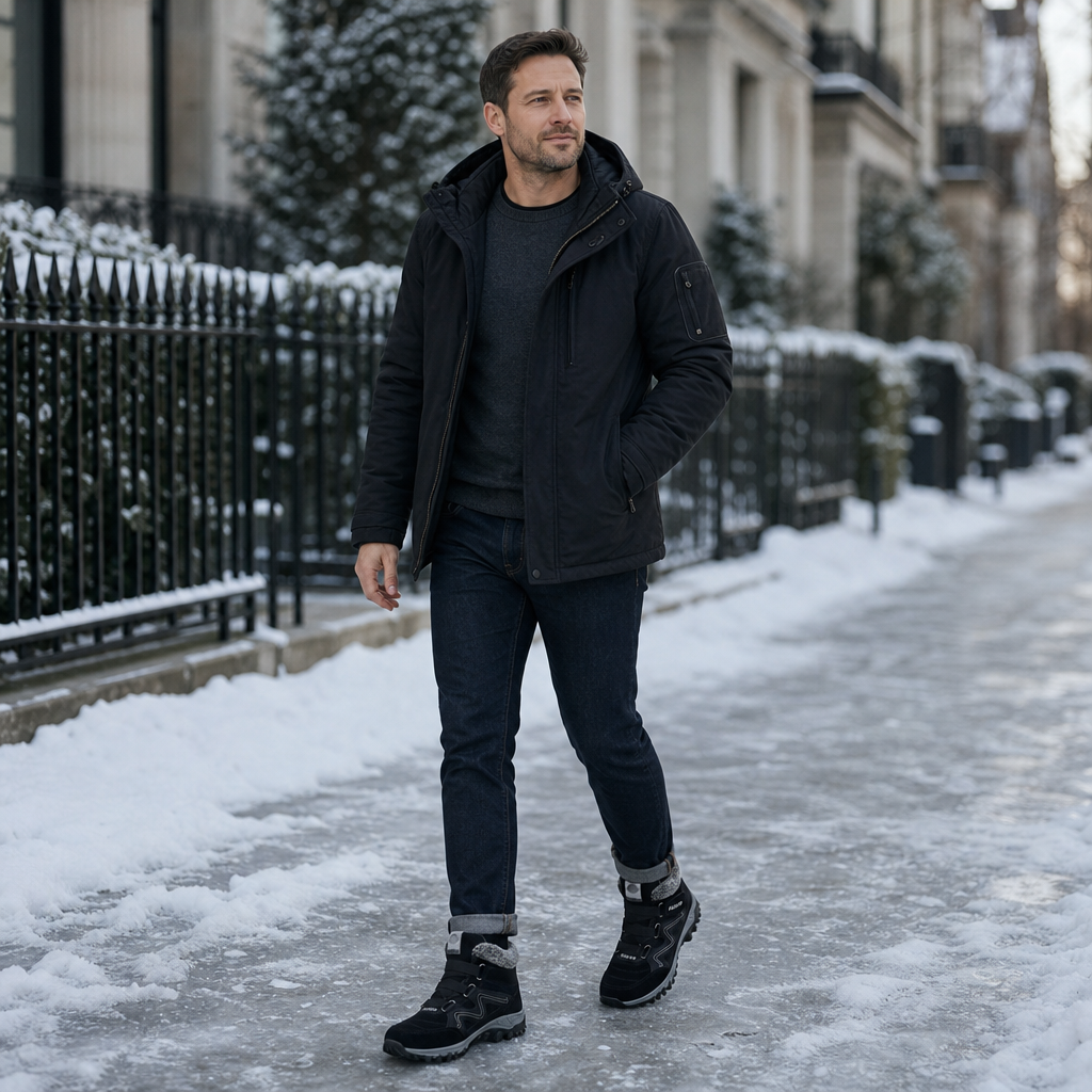 Thomas | Warm And Non-Slip Fur Lined Ankle Boots