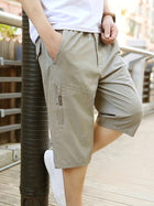 Men's Bermuda Shorts with Pockets for Everyday Leisure