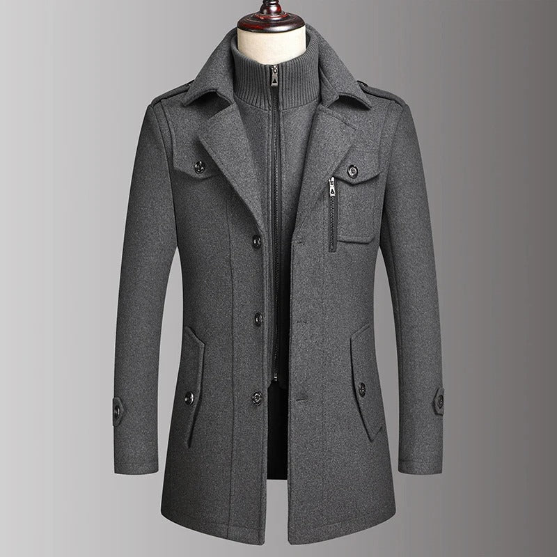 Winter Trench Coat for Men