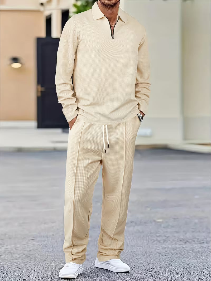 Alfie | Classic Zip Sweater and Pant Set