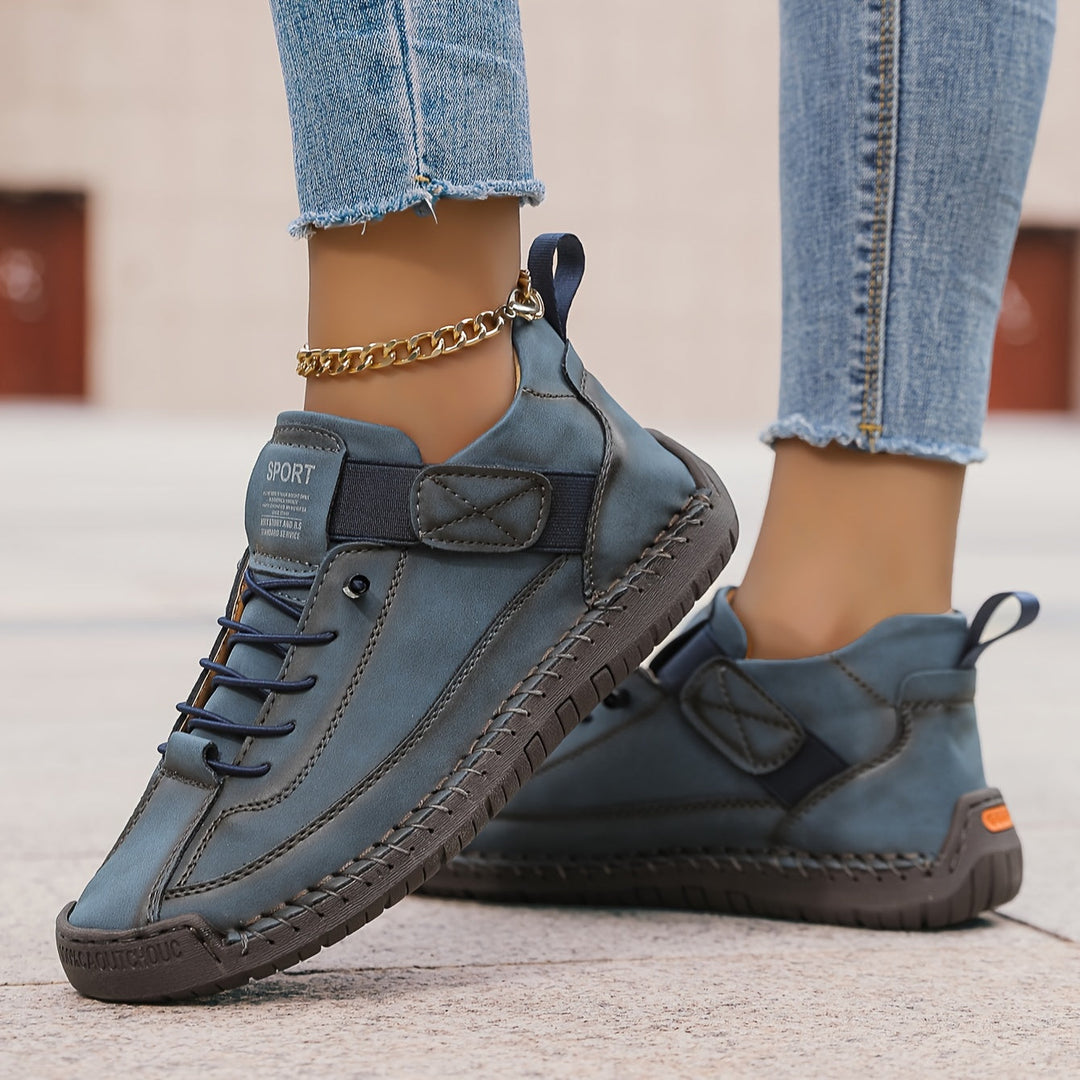 Grace - Unisex Lace Up Platform Sneakers Casual Summer Shoes