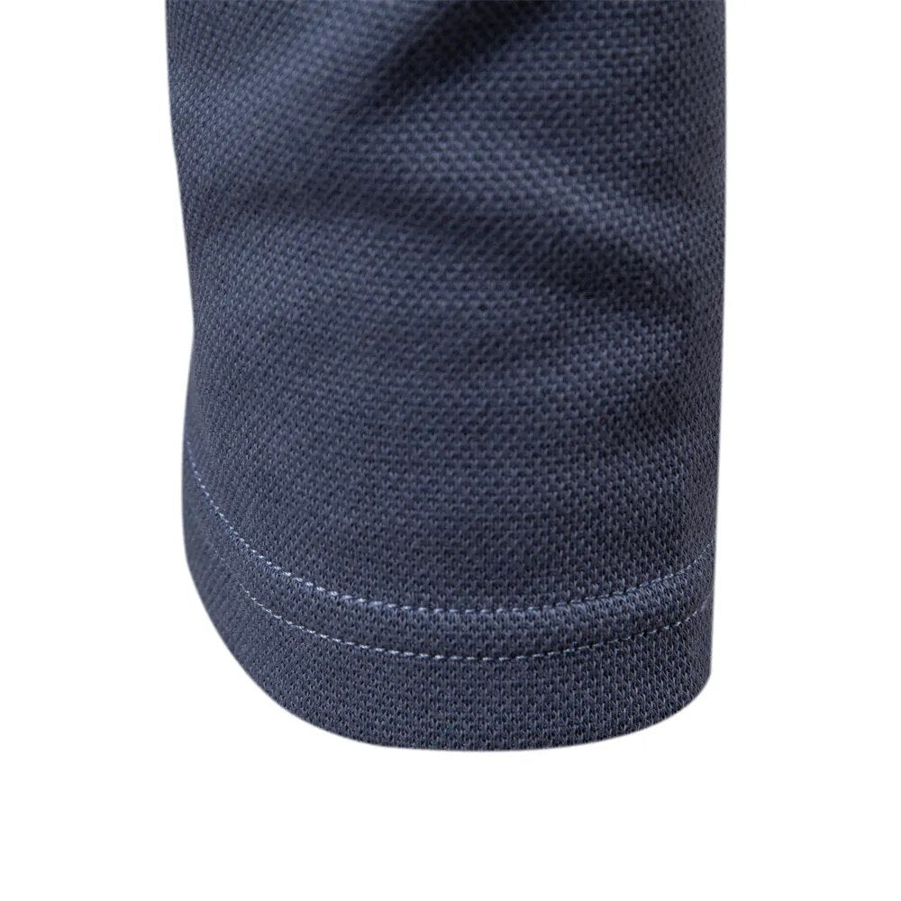 Casual Polo Sweater for Men – Long Sleeves - Stylish and Comfortable