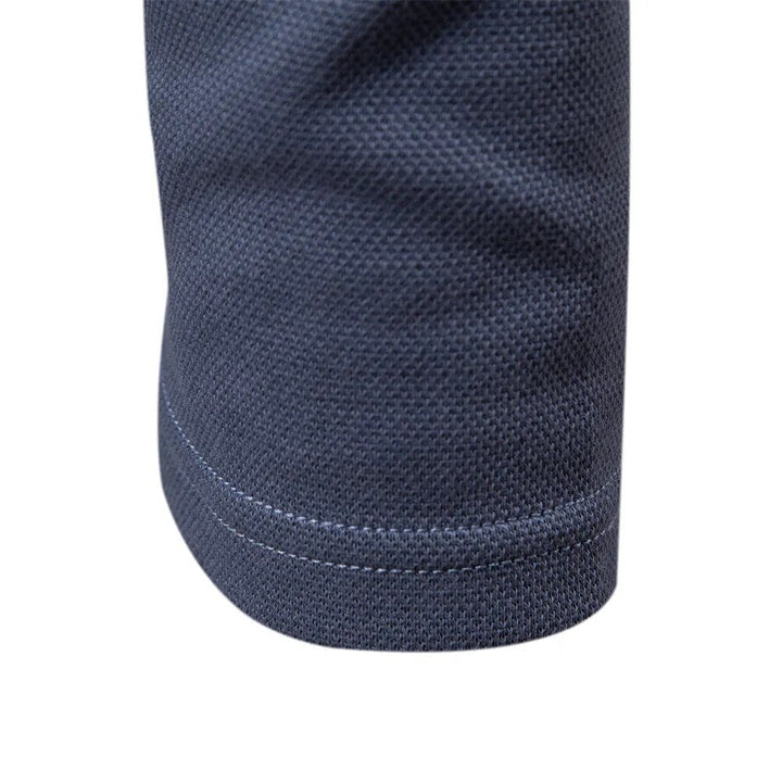 Casual Polo Sweater for Men – Long Sleeves - Stylish and Comfortable