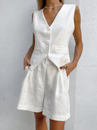 Sophia Cover Up Two Piece Shorts Set