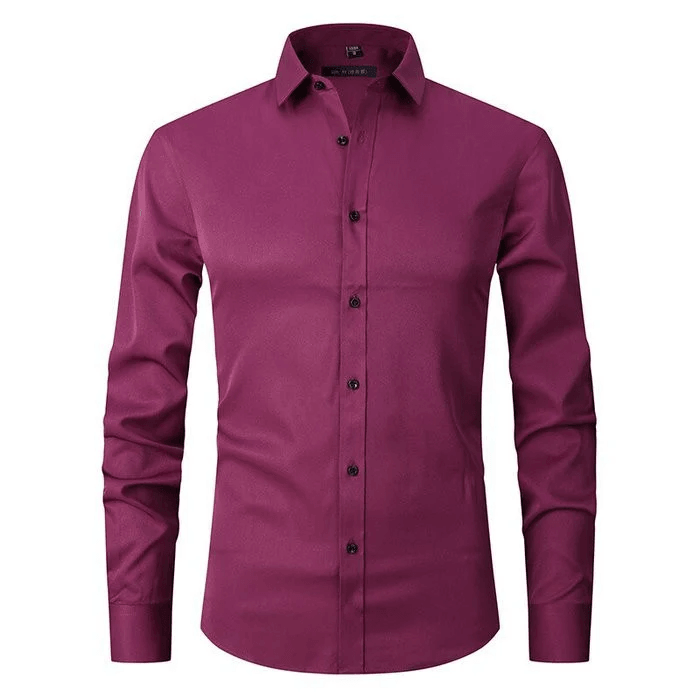 Anti-wrinkle long sleeve shirts for men - Ralph