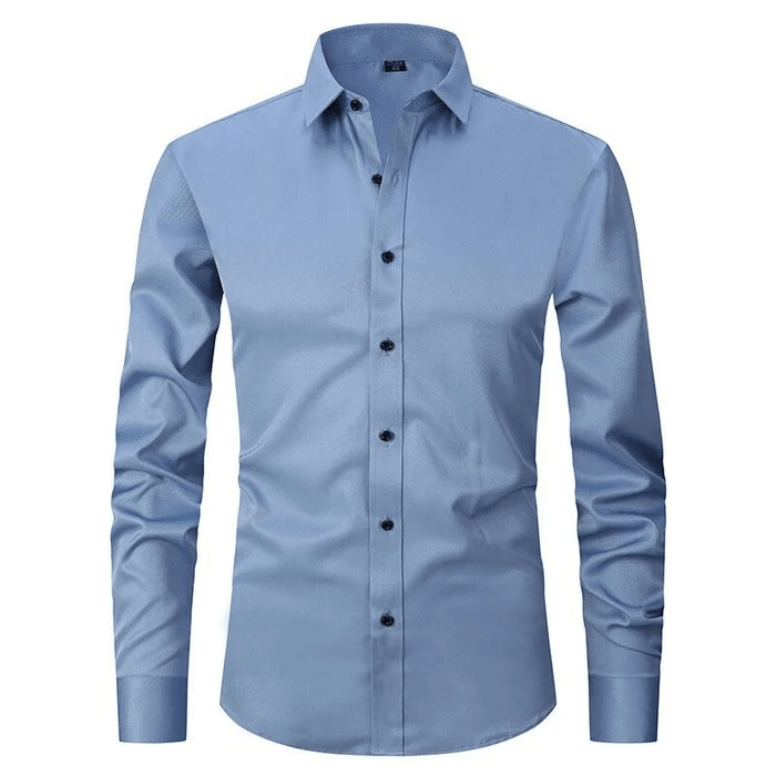 Anti-wrinkle long sleeve shirts for men - Ralph
