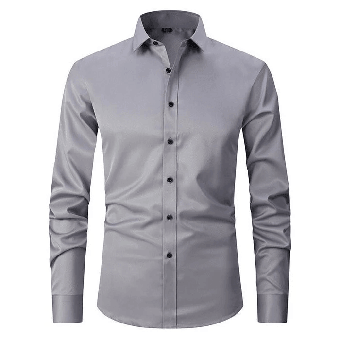 Anti-wrinkle long sleeve shirts for men - Ralph