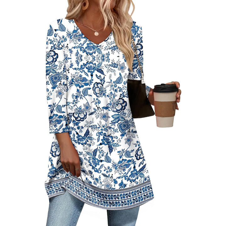 Casual Tunic with Loose Sleeves for Women