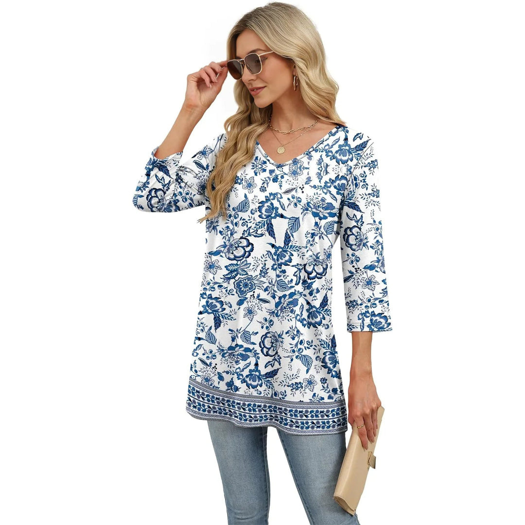 Casual Tunic with Loose Sleeves for Women