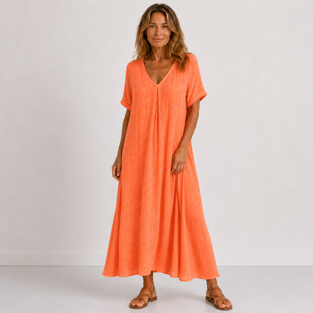 Violet - Flowing Maxi Dress