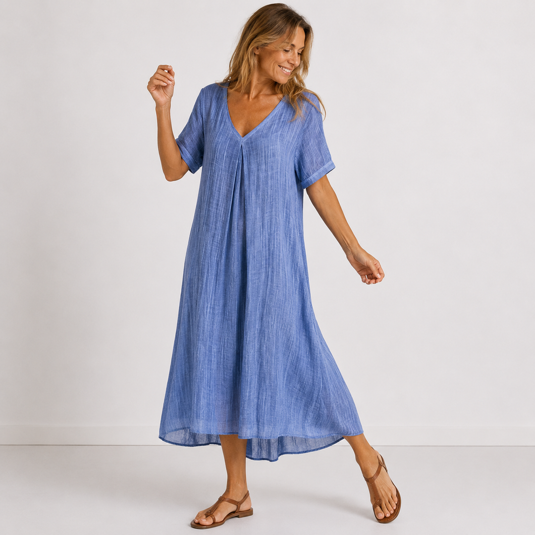 Violet - Flowing Maxi Dress