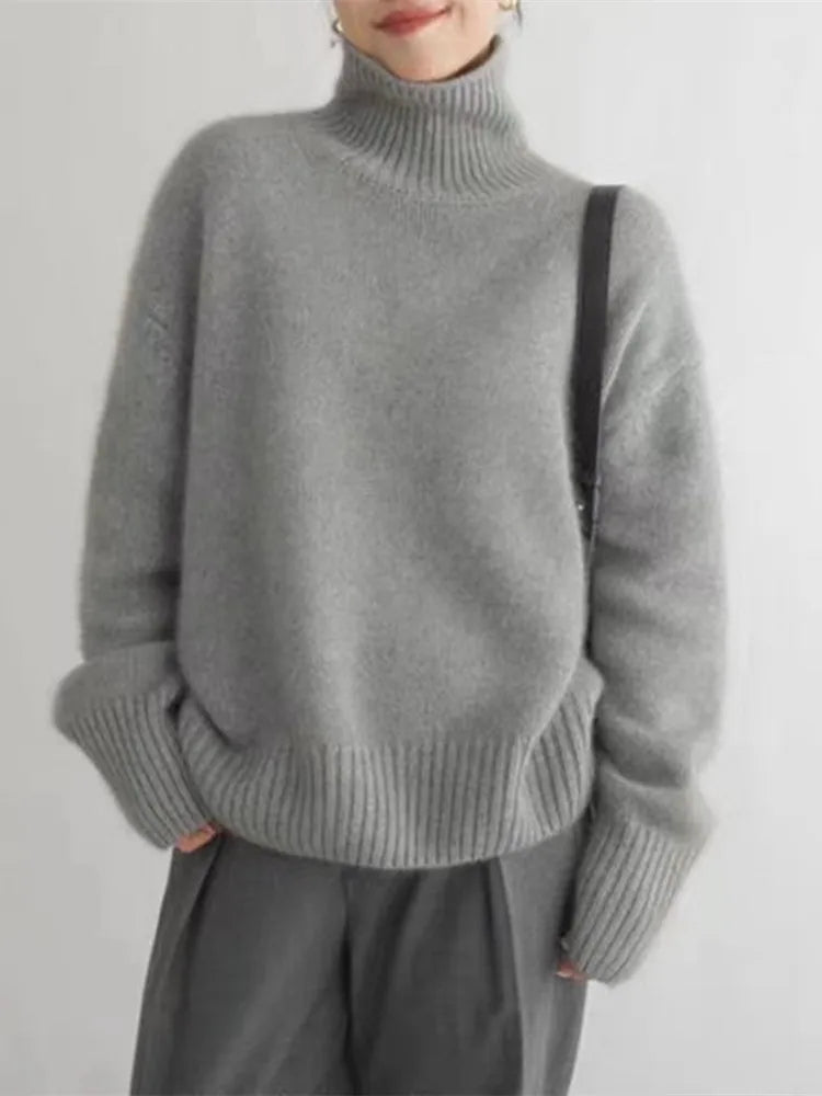 Isabella | High cashmere collar
