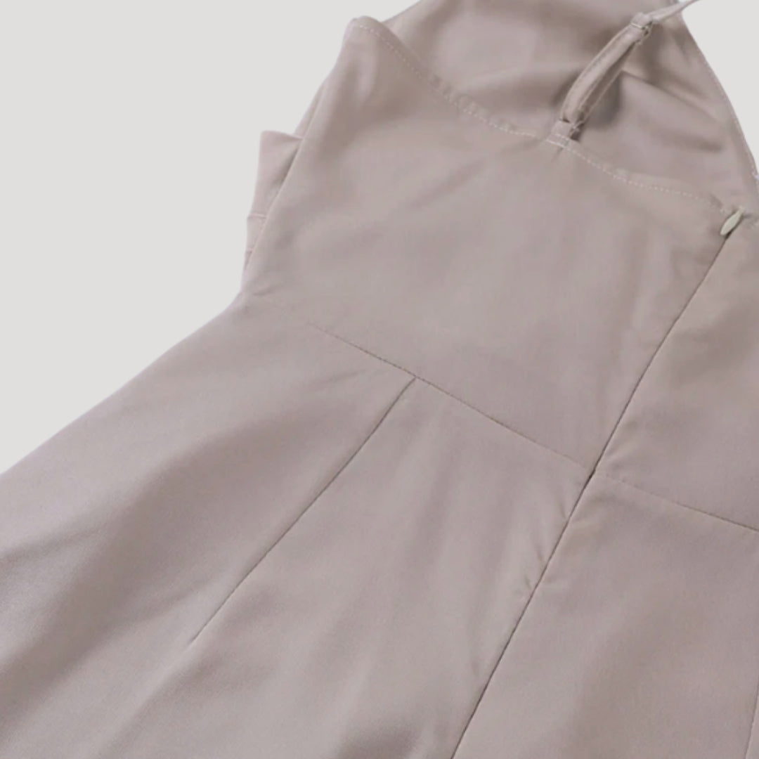 Women Wedding Guest Slit Maxi Dress