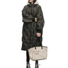 Ladies Long Padded Coat Chic